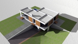 M6 ισόγεια μονοκατοικία σύμμεικτη μεταλλική κατασκευή ολοκληρωμένη κατασκευή απο 800 € / μ2